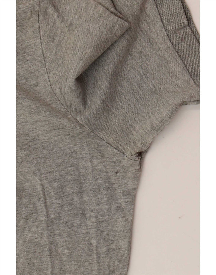Nike Boys Polo Shirt 12-13 Years Large Grey Cotton
