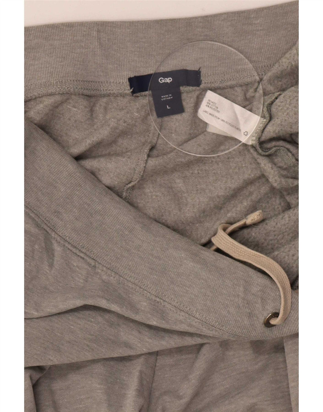 Gap Mens Capri Tracksuit Trousers Large Grey Cotton