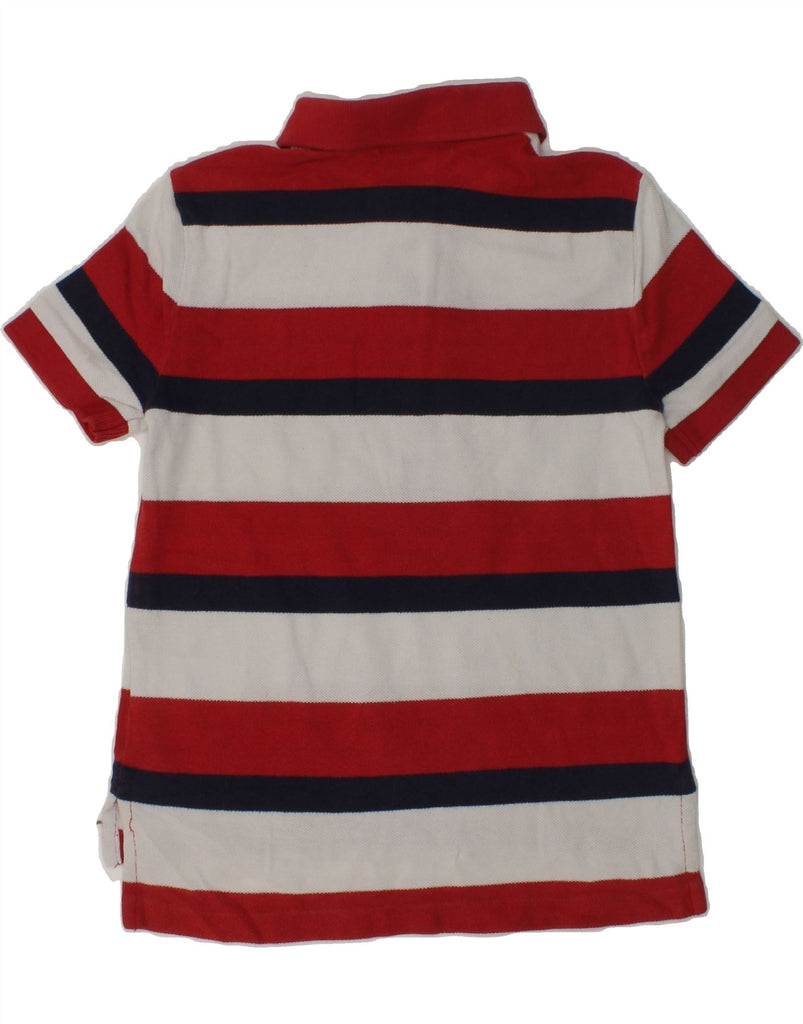 POLO RALPH LAUREN Boys Polo Shirt 2-3 Years Red Striped Cotton | Vintage Polo Ralph Lauren | Thrift | Second-Hand Polo Ralph Lauren | Used Clothing | Messina Hembry 