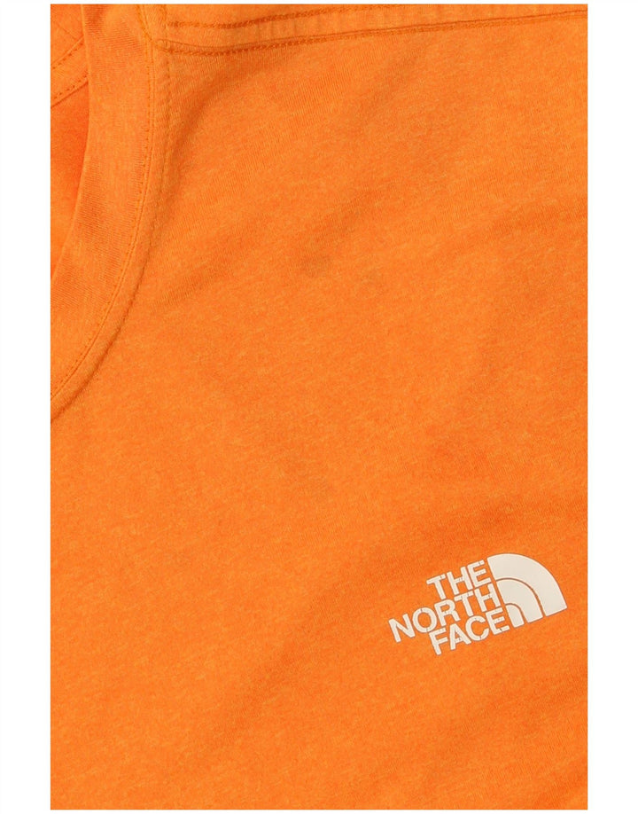 The North Face Mens T-Shirt Top Large Orange