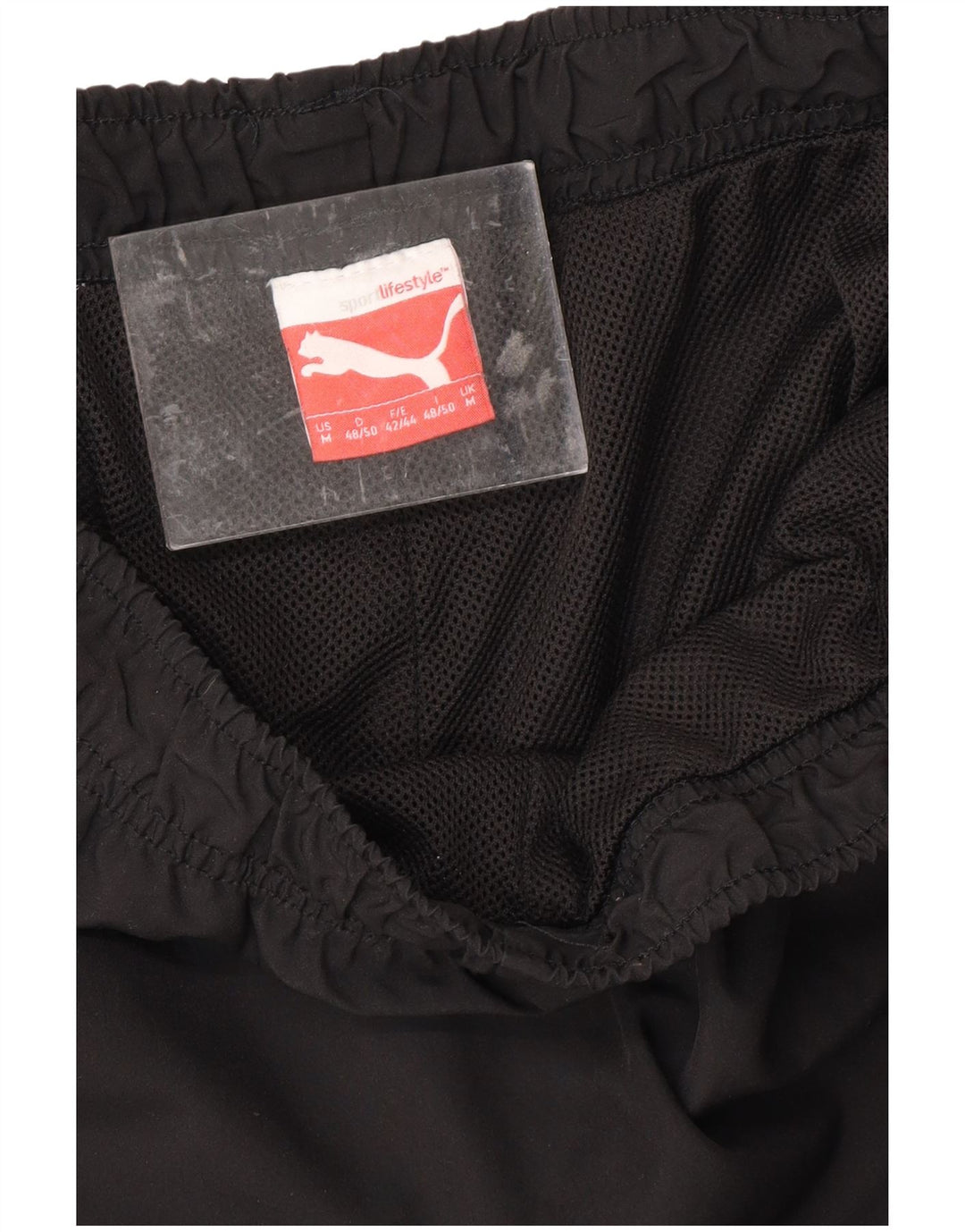 PUMA Mens Graphic Capri Tracksuit Trousers Medium  Black