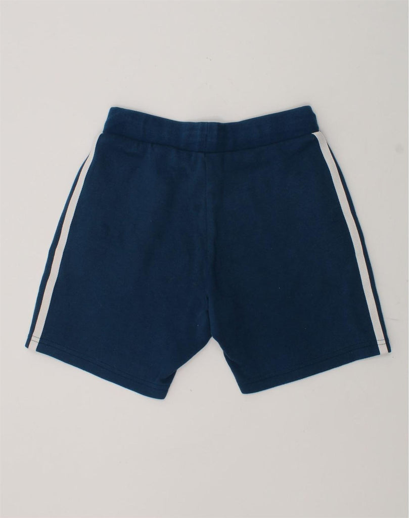 ADIDAS Boys Sport Shorts 7-8 Years Blue Cotton | Vintage Adidas | Thrift | Second-Hand Adidas | Used Clothing | Messina Hembry 