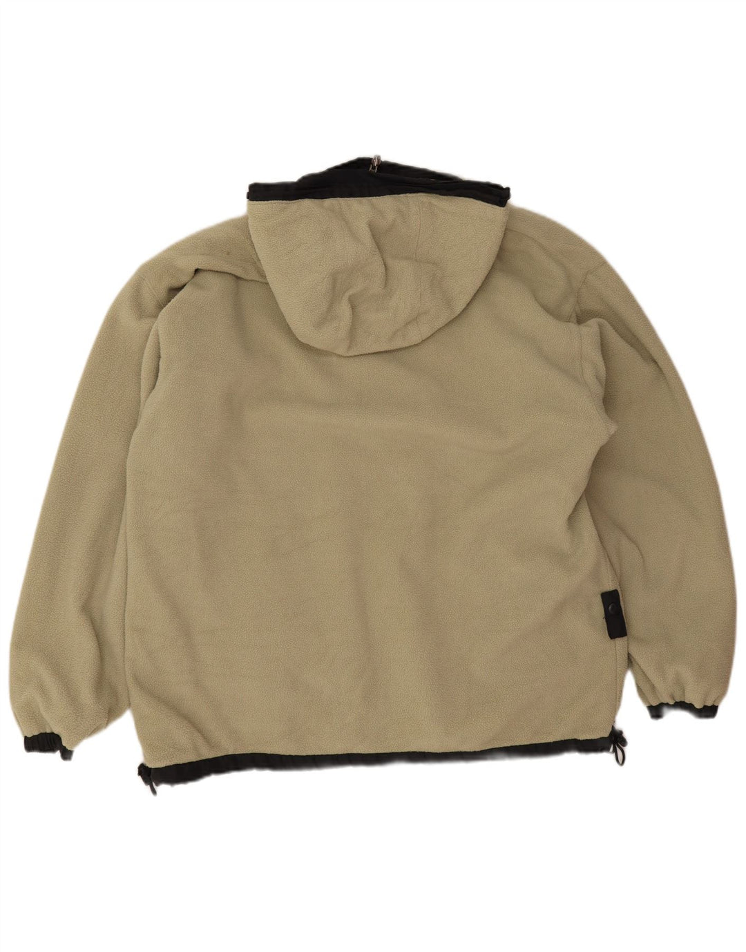 Kappa Mens Hooded Reversible Windbreaker Jacket UK 36 Small Black Polyester