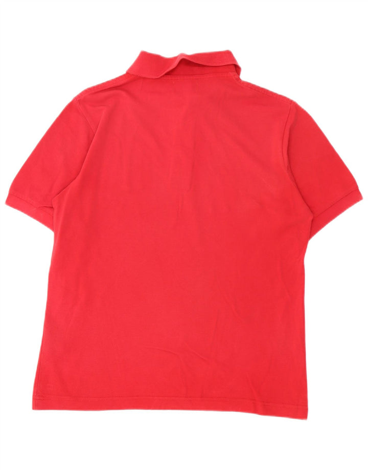 Kappa Mens Polo Shirt Small Red Cotton