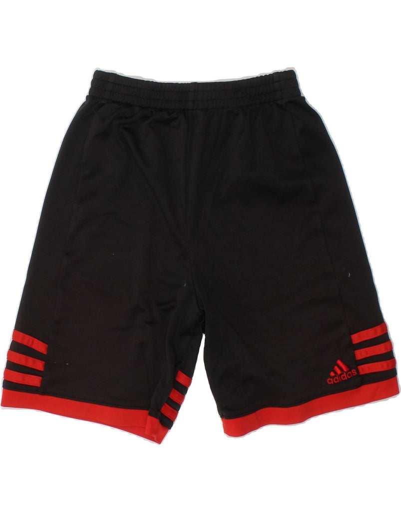 ADIDAS Boys Sport Shorts 5-6 Years  Black Polyester Vintage Adidas and Second-Hand Adidas from Messina Hembry 