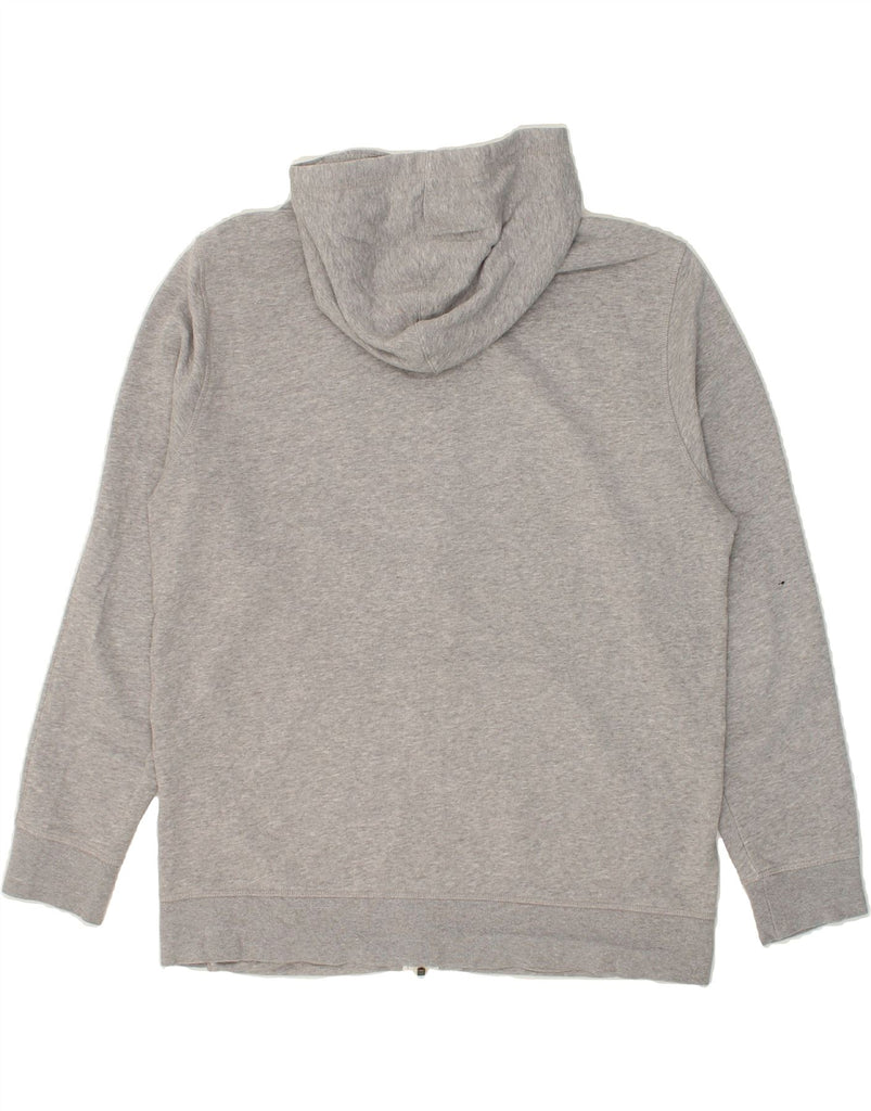 REEBOK Mens Zip Hoodie Sweater XL Grey Cotton | Vintage Reebok | Thrift | Second-Hand Reebok | Used Clothing | Messina Hembry 