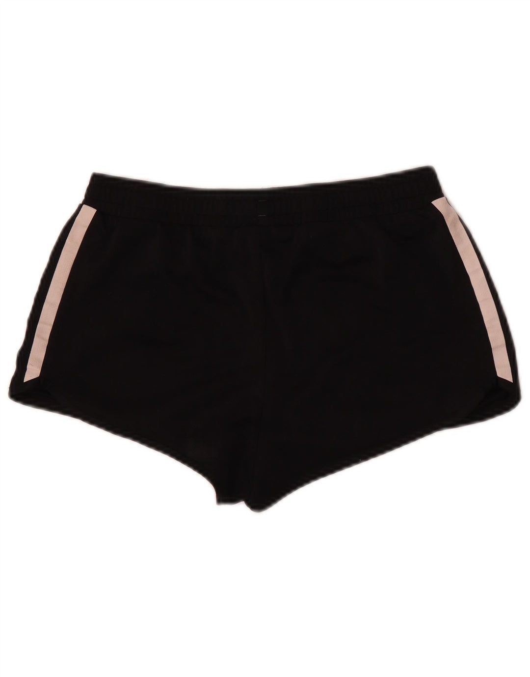 Adidas Womens Sport Shorts UK 14 LMedium Black Polyester