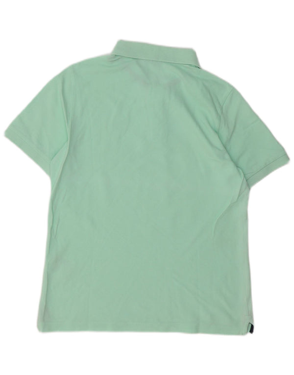 North Sails Mens Polo Shirt Small Turquoise Cotton