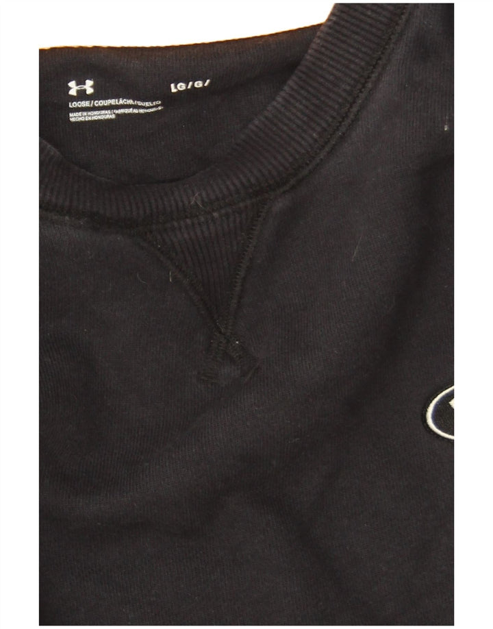Under Armour Mens Sweatshirt Jumper Large Navy Blue