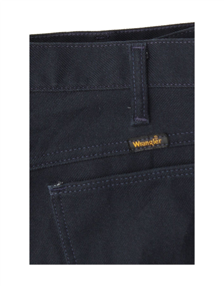 WRANGLER Mens Straight Cropped Trousers  W34 L24 Navy Blue