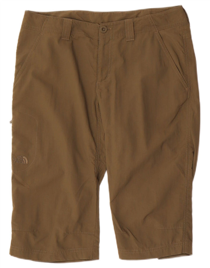 THE NORTH FACE Womens Bermuda Cargo Shorts US 8 Medium W30 Khaki Nylon