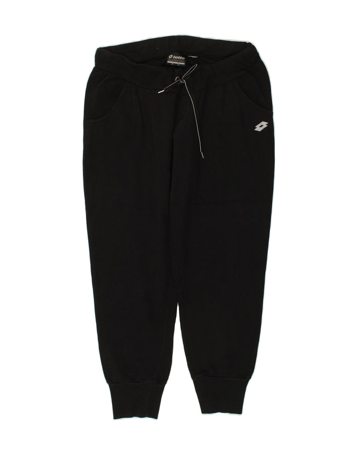 LOTTO Womens Tracksuit Trousers Joggers XL Black Vintage Lotto and Second-Hand Lotto from Messina Hembry 