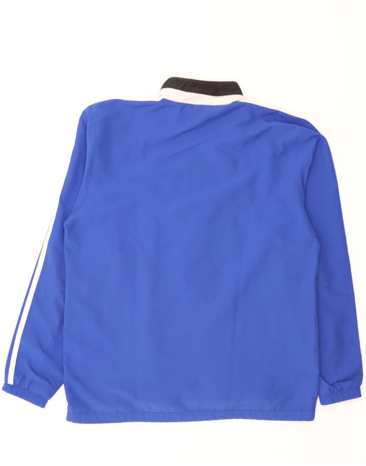 ADIDAS Mens Tracksuit Top Jacket Medium Blue Colourblock Polyester Vintage Adidas and Second-Hand Adidas from Messina Hembry 