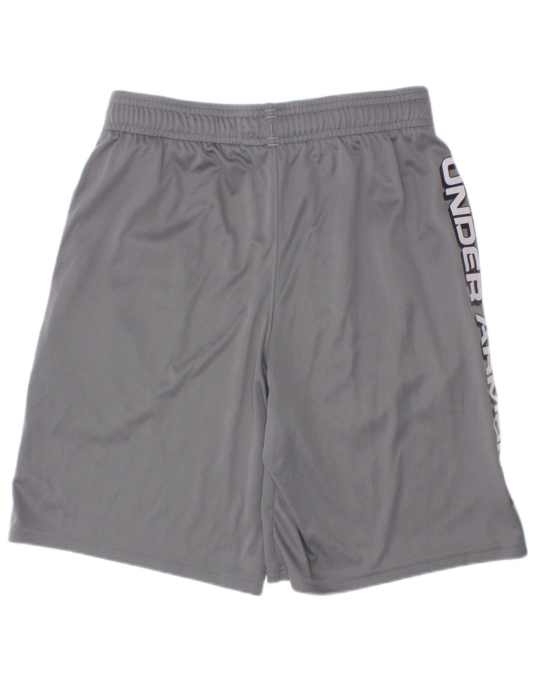 Under Armour Boys Graphic Sport Shorts 9-10 Years Medium Grey Polyester