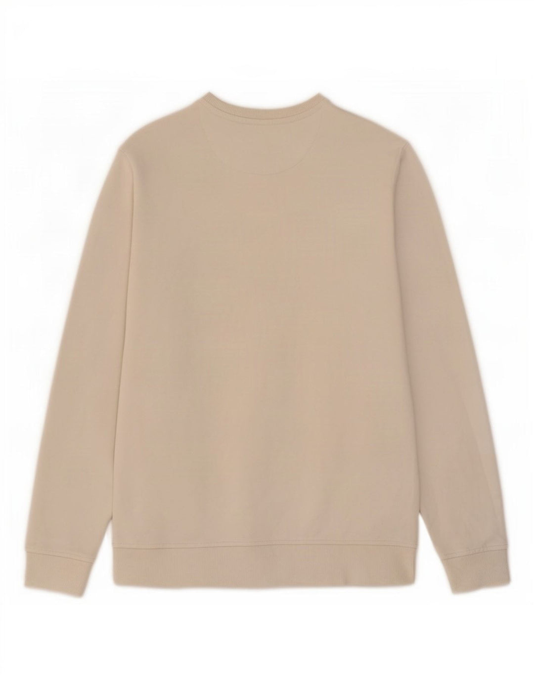 Lyle & Scott Mens Sweatshirt Jumper Medium Off White Cotton