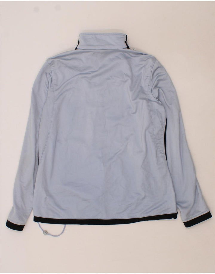DIADORA Womens Tracksuit Top Jacket UK 16 Large Blue Colourblock Polyester Vintage Diadora and Second-Hand Diadora from Messina Hembry 