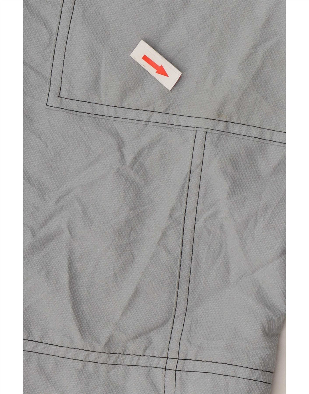 Adidas Mens Chino Shorts W34 Large Grey Polyester
