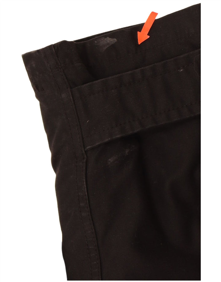 BRANDIT Mens Hooded Parka Jacket UK 46 3XL Black Polyester