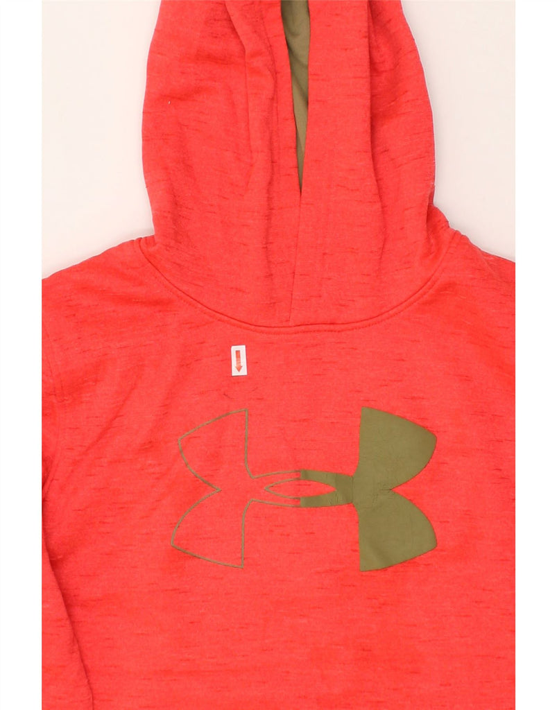 UNDER ARMOUR Boys Tall Graphic Hoodie Jumper 13-14 Years XL Red | Vintage Under Armour | Thrift | Second-Hand Under Armour | Used Clothing | Messina Hembry 