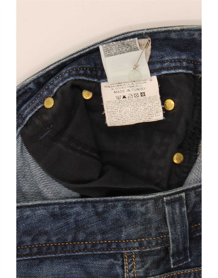 Diesel Mens Viker Straight Jeans W38 L34 Blue Cotton