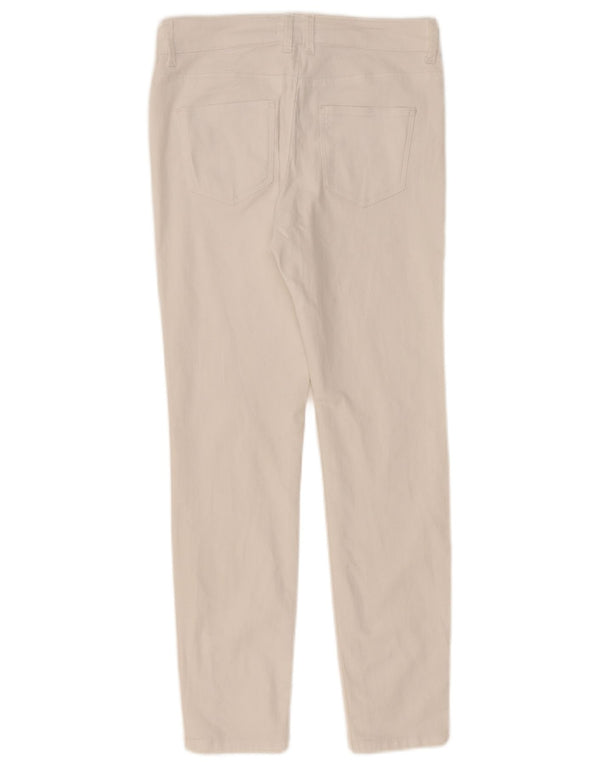 Marks & Spencer Womens Jegging Casual Trousers UK 10 Small W30 L29 White