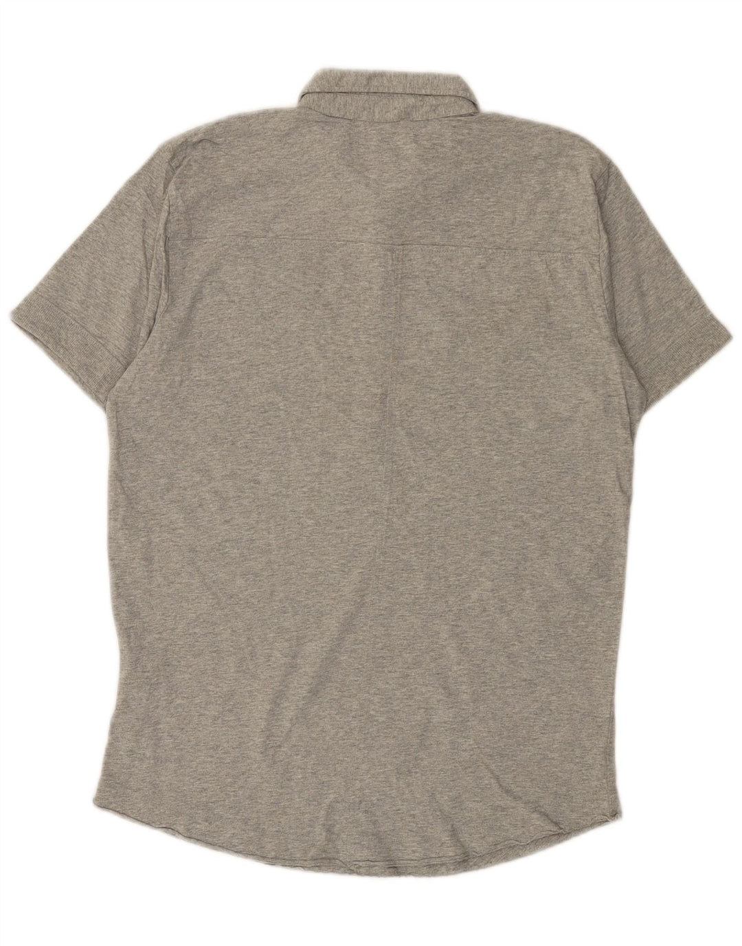DIESEL Mens Polo Shirt Medium Grey Cotton