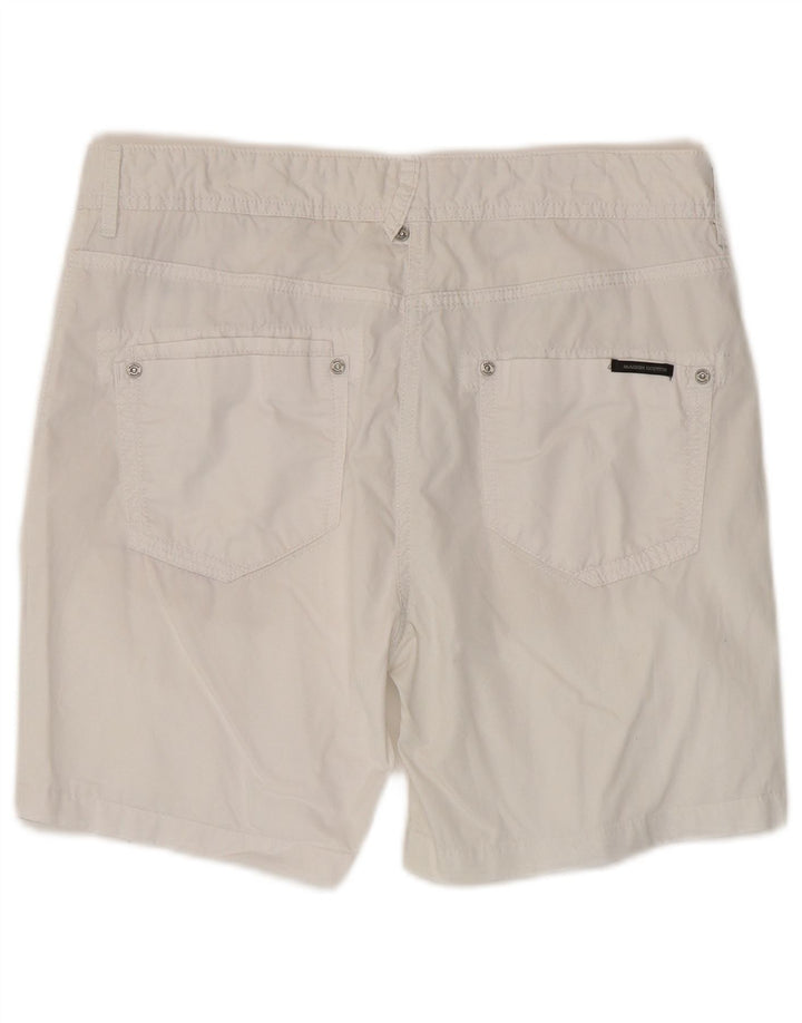 Maison Scotch Womens Casual Shorts W27 Small White Cotton