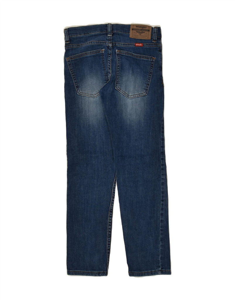 WRANGLER Girls Regular Slim Jeans 9-10 Years W26 L25 Blue Cotton | Vintage Wrangler | Thrift | Second-Hand Wrangler | Used Clothing | Messina Hembry 