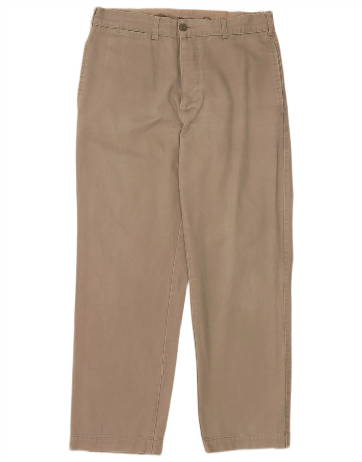 Dockers Mens Straight Chino Trousers W31 L27 Beige