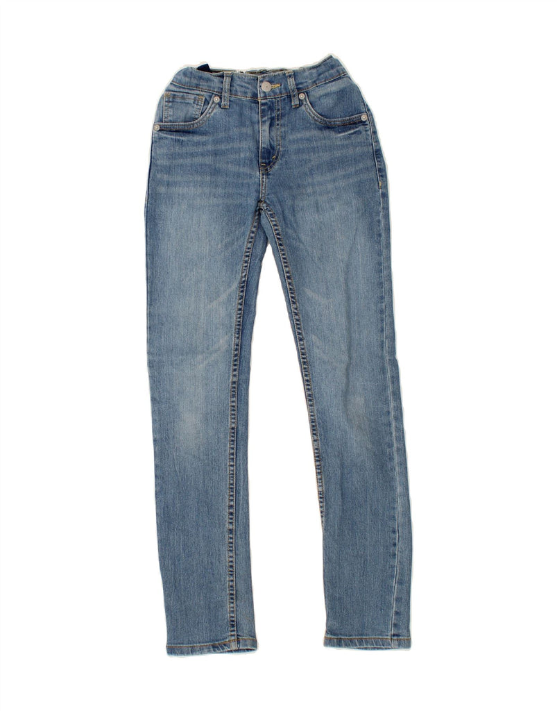 LEVI'S Girls Slim Jeans 11-12 Years W26 L27 Blue Cotton Vintage Levi's and Second-Hand Levi's from Messina Hembry 