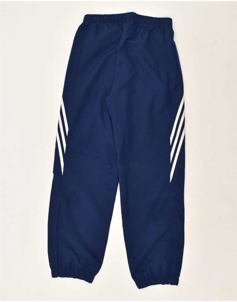 ADIDAS Mens Tracksuit Trousers Joggers Small Navy Blue Polyester | Vintage Adidas | Thrift | Second-Hand Adidas | Used Clothing | Messina Hembry 