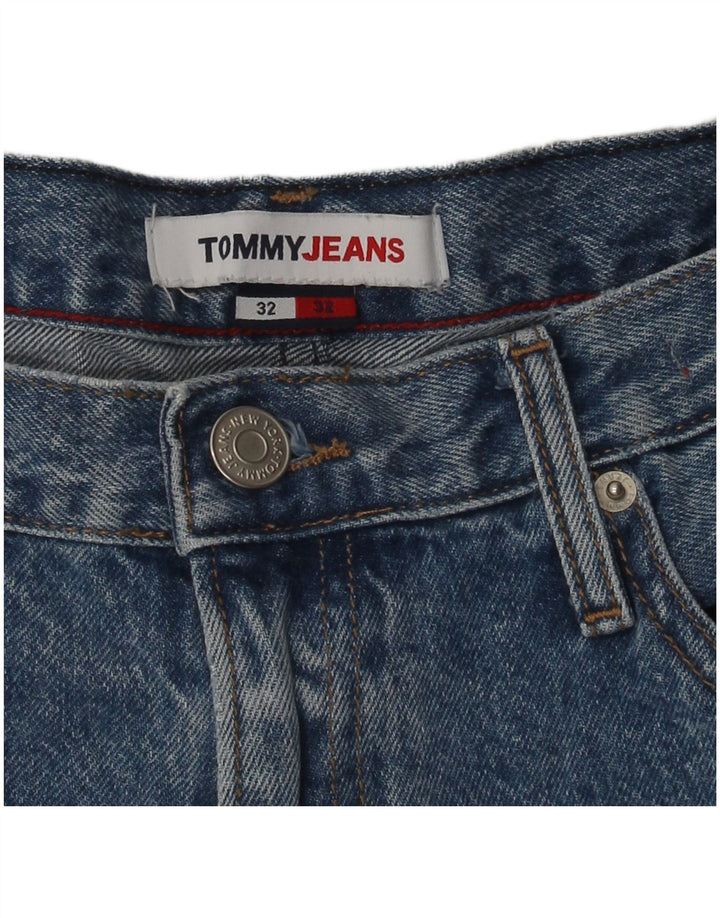 Tommy Hilfiger Womens Wide Leg Jeans W32 L32 Blue