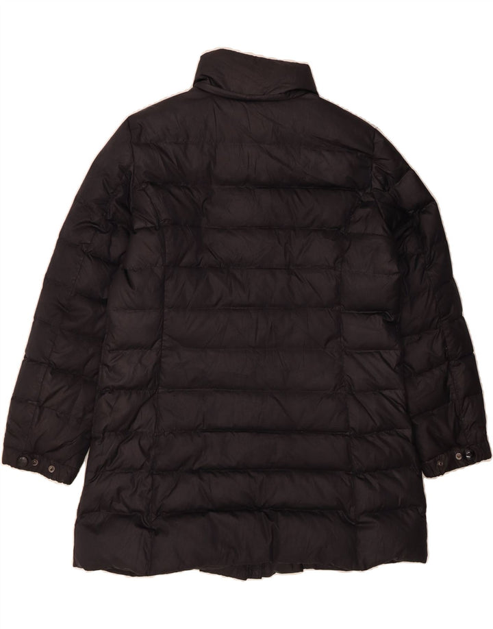 MABRUN Womens Padded Coat IT 50 XL Black Polyester Vintage Mabrun and Second-Hand Mabrun from Messina Hembry 