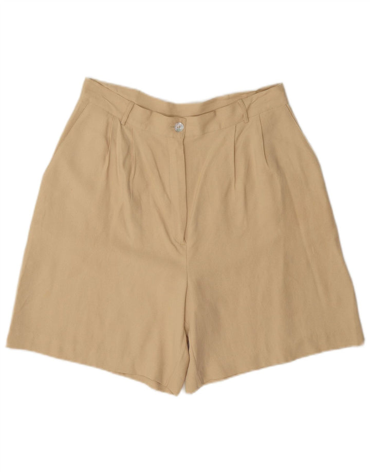 Vintage Womens Pegged Casual Shorts IT 44 Medium W28 Beige