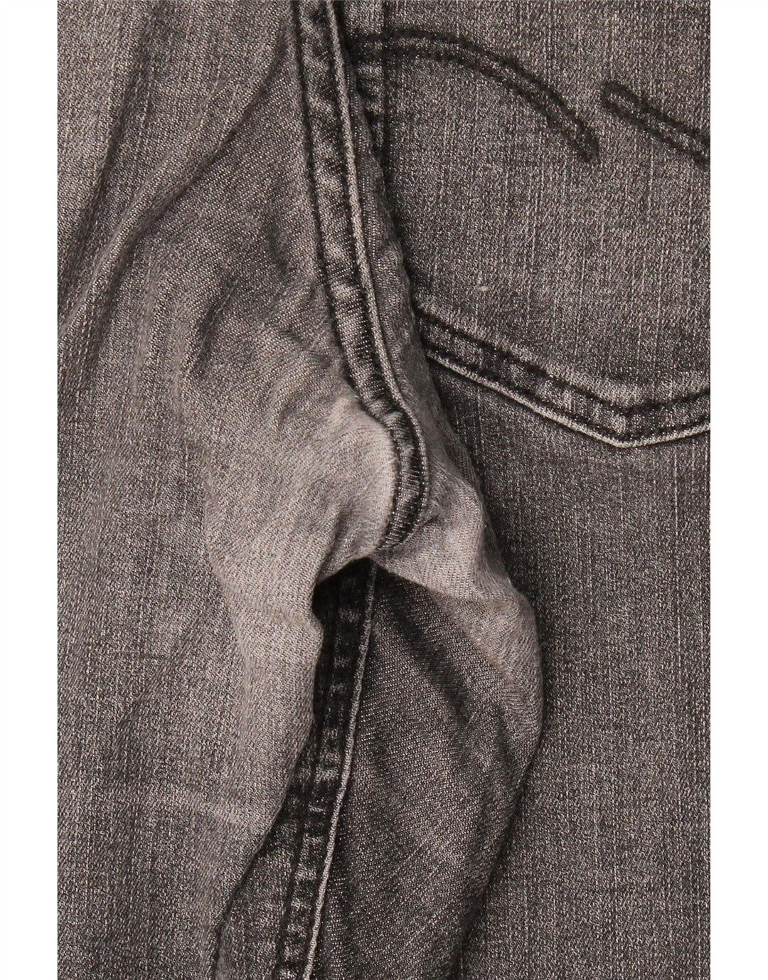 JACK & JONES Mens GLENN Slim Jeans W34 L32 Grey Cotton
