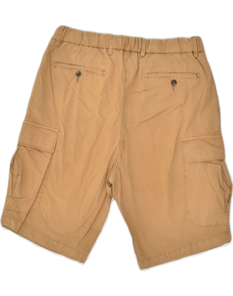 BRIGLIA Mens Cargo Shorts IT 52 XL W38 Brown Cotton | Vintage Briglia | Thrift | Second-Hand Briglia | Used Clothing | Messina Hembry 