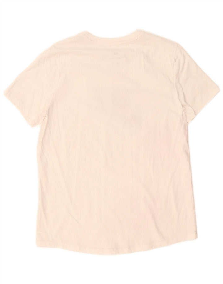 Nike Womens Graphic T-Shirt Top UK 10 Small White