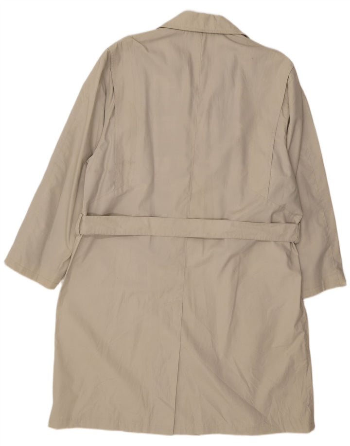 Vintage Mens Overcoat UK 40 Large Beige