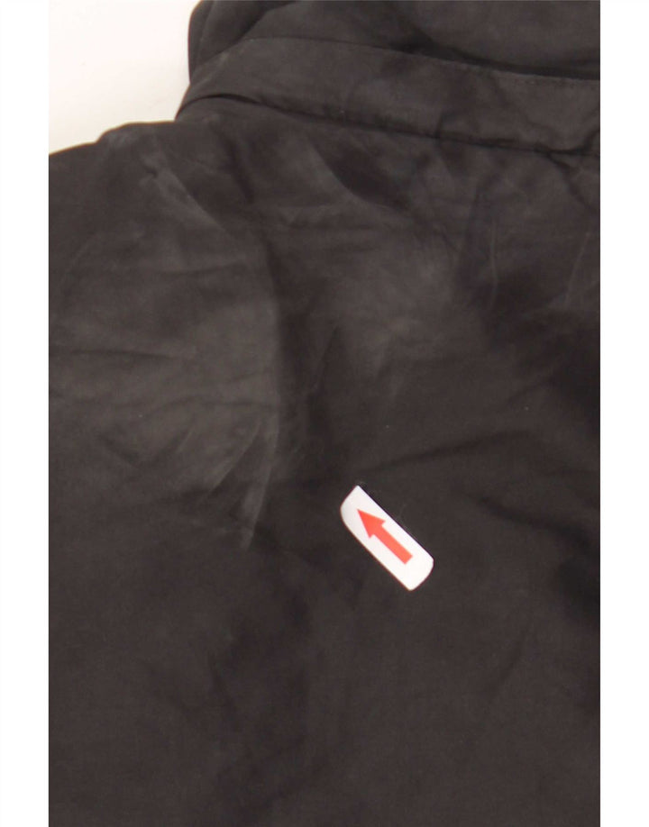 Jack & Jones Mens Windbreaker Jacket UK 38 Medium Black