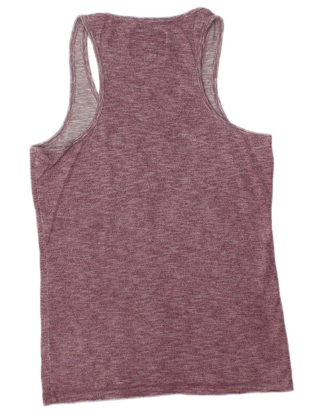 SUPERDRY Mens Vest Top Small Burgundy Cotton