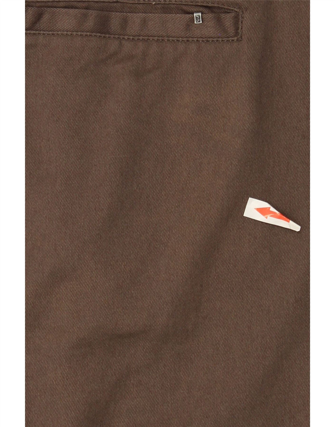 ALL SAINTS Mens Pegged Suit Trousers W32 L27 Brown Cotton