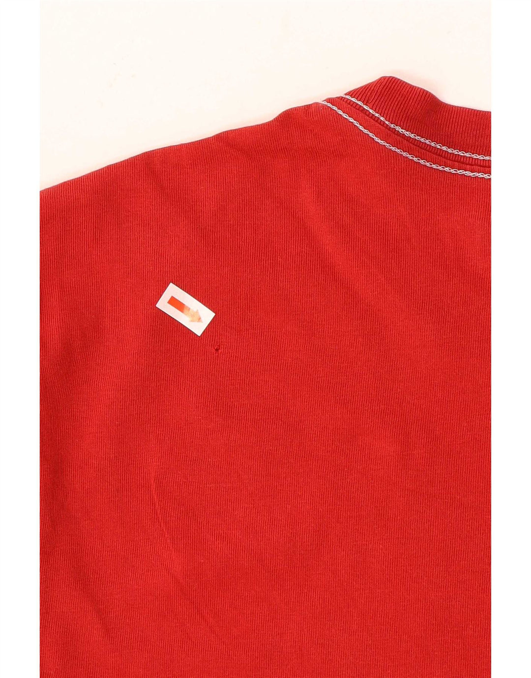 Adidas Mens Graphic T-Shirt Top Large Red Cotton