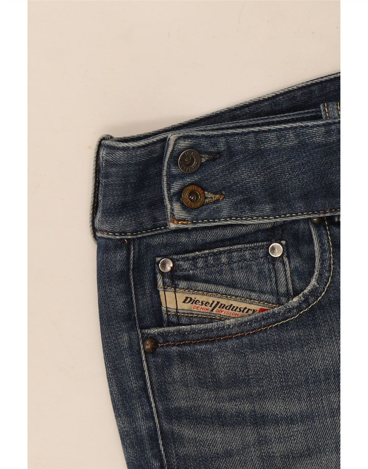 Diesel Womens Bootcut Jeans W28 L31 Blue Cotton