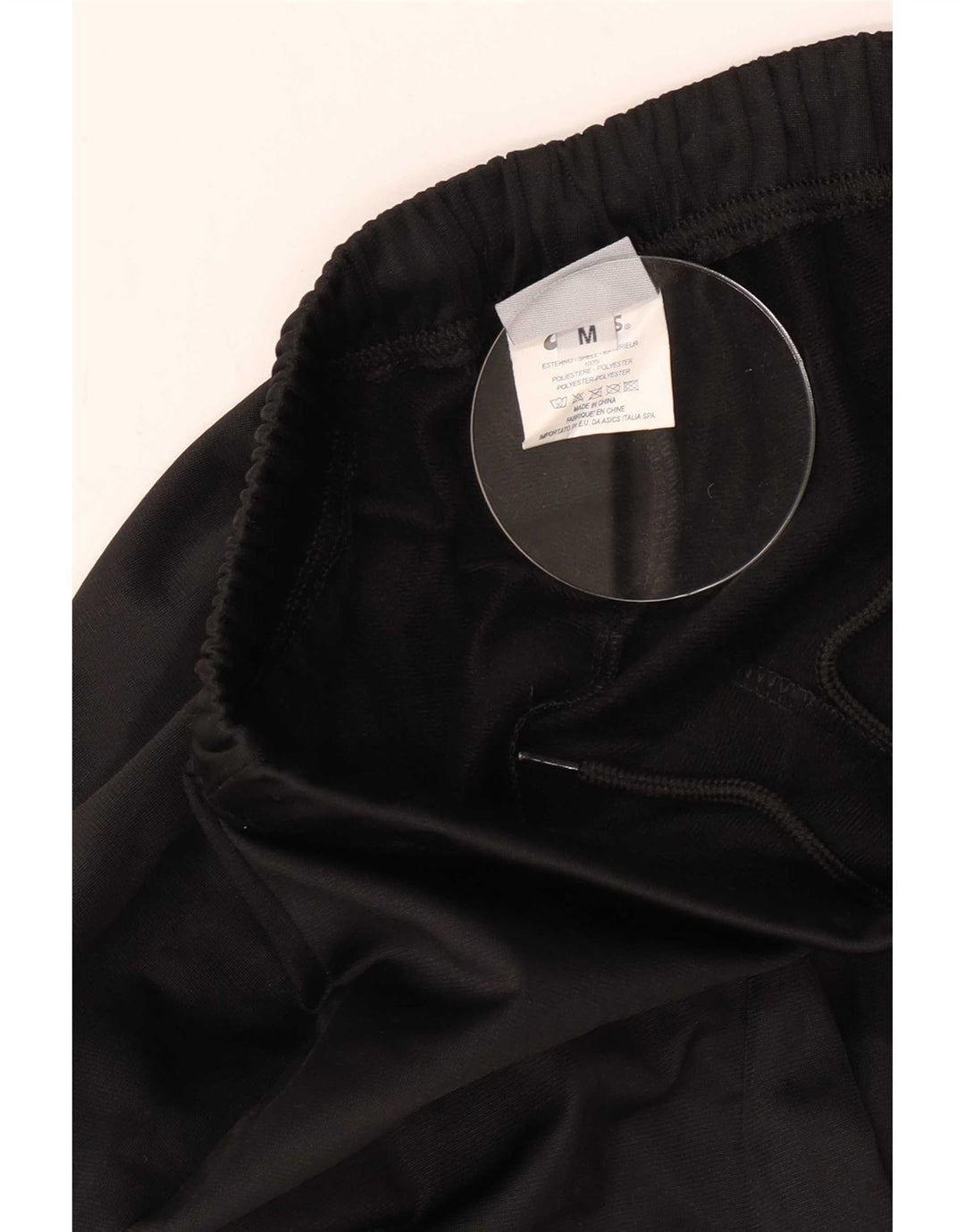 Asics Womens Tracksuit Trousers UK 12 Medium Black Polyester