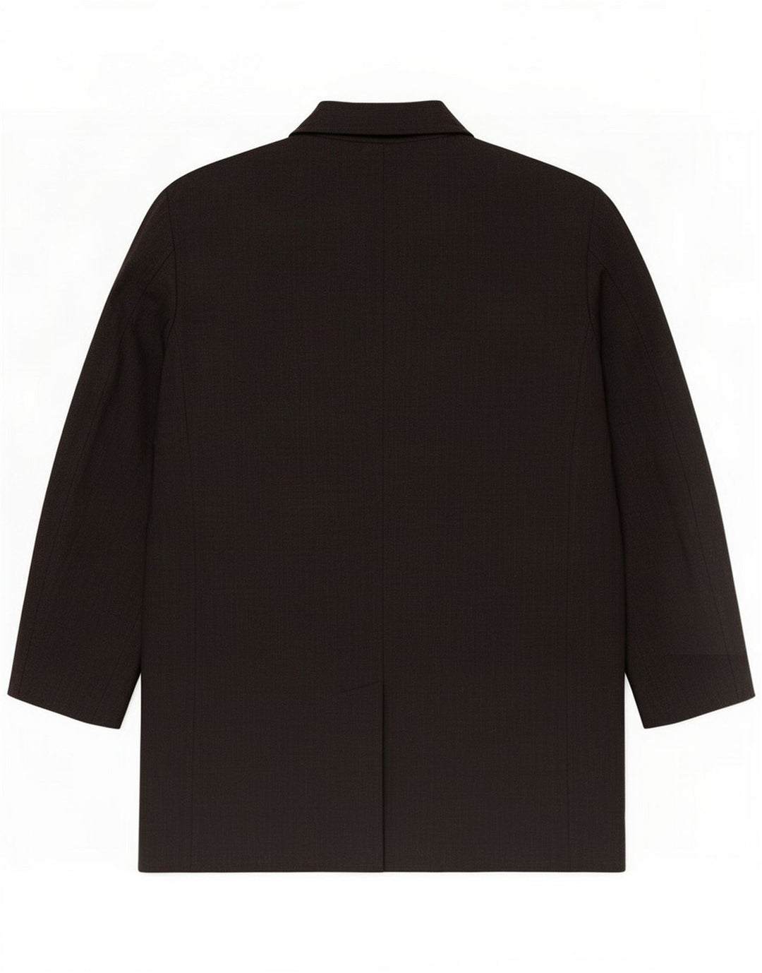 Trussardi Mens Overcoat UK 40 Large Grey Wool