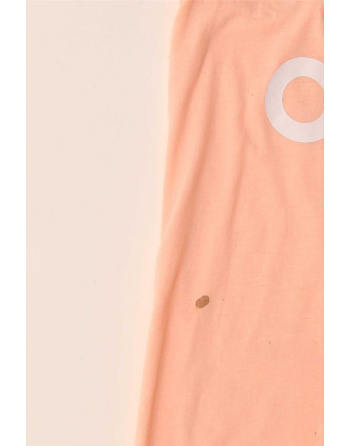 Adidas Womens Graphic Vest Top UK 12/14 Medium Pink Polyester