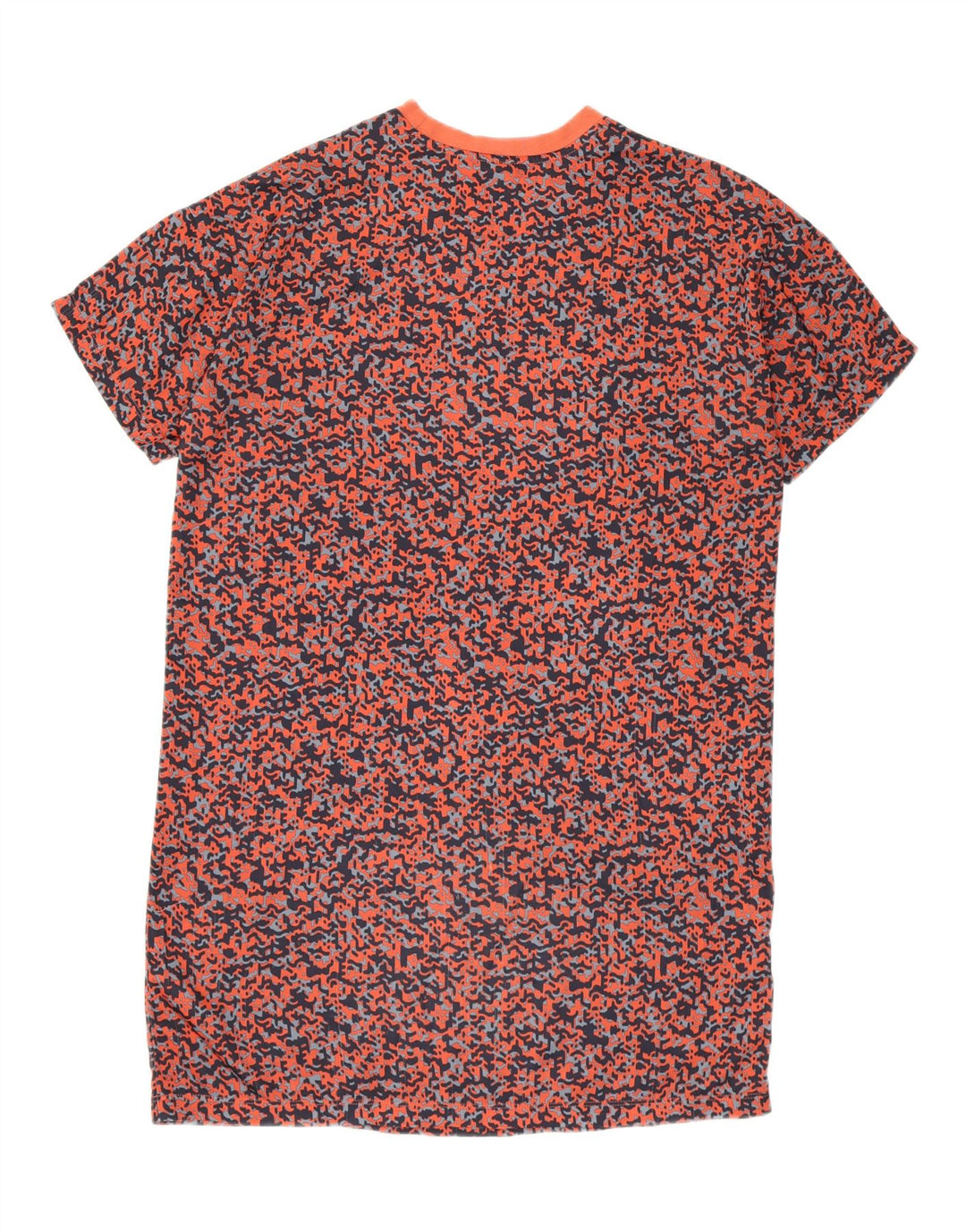 Adidas Womens Abstract Pattern T-Shirt Dress UK 10 Small Multicoloured
