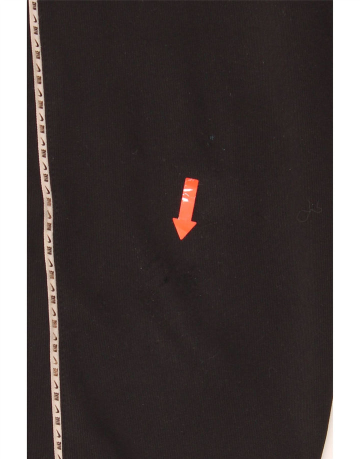 Nike Boys Tracksuit Trousers Joggers 10-11 Years Medium Black Polyester