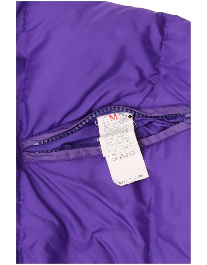Norway Mens Hooded Reversible Ski Jacket UK 38 Medium Pink Colourblock