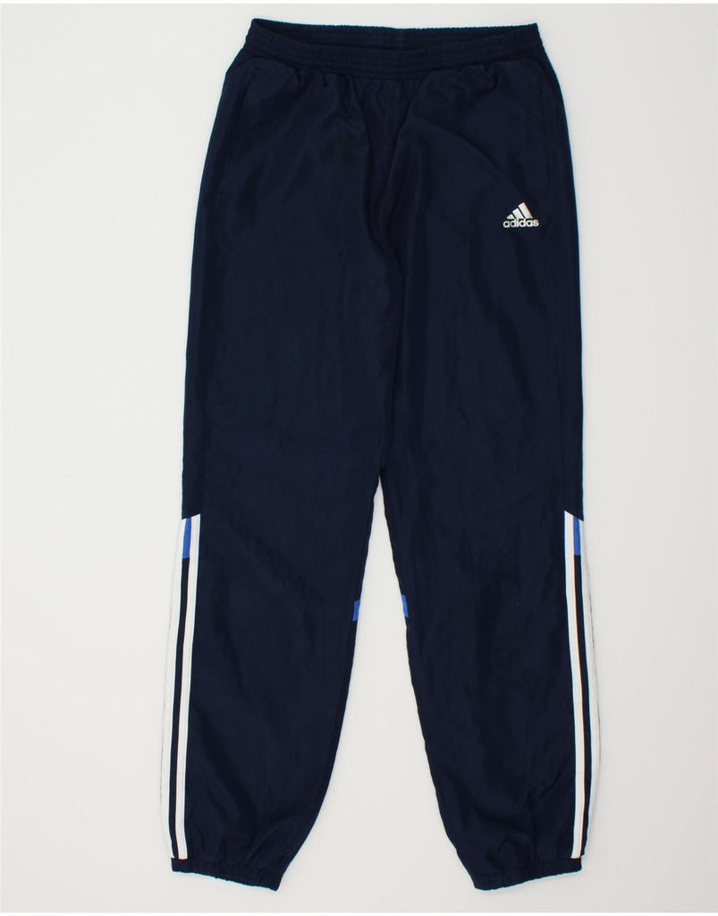 ADIDAS Boys Climalite Tracksuit Trousers Joggers 15-16 Years Navy Blue | Vintage Adidas | Thrift | Second-Hand Adidas | Used Clothing | Messina Hembry 